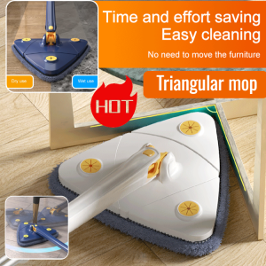 Cleaning Mop Save Your Mind and Effort Foam Household Wringing Mop Glass Cleaning Laziness