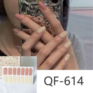 YD 3D DIY Hand Nail Art Self-Adhesive False Sticker Fake Nail (14pcs/Sheet)