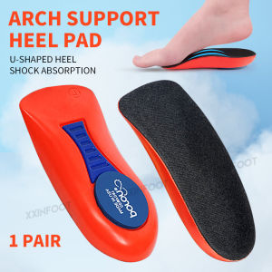 Arch Support Orthopedic Heel Pad Sneakers Shoe Insert Plantar Fascitis Half Insoles Heel Cushion