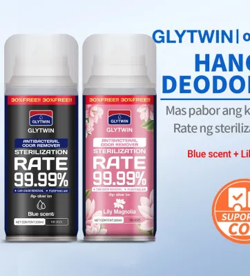 GLYTWIN 200ML Antibacterial Car Air Freshener Spray - Multi-Pack Long-Lasting Fresh Scent Deodorizing Interior Freshener