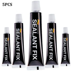 SR2N 5pcs Universal Sealing Bathroom Kitchen Shelves Glass Metal Super Glue Sealant Fix Adhesive Strong Bond