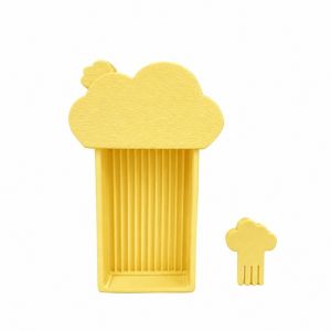 PRETTY Đậu 26mm Xẻng ghép hạt In 3D Hình đám mây Dụng cụ nối hạt đậu Sáng tạo 12 Khe Khay căn chỉnh hạt Tự làm
