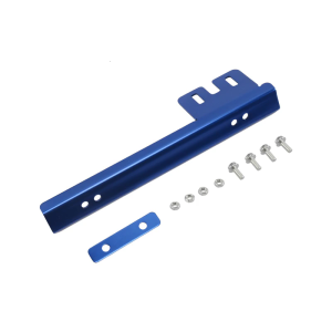 Universal Vehicle License Plate Bracket Support Premium Aluminum Construction Anti Fade Protection Secure Mounting Kit