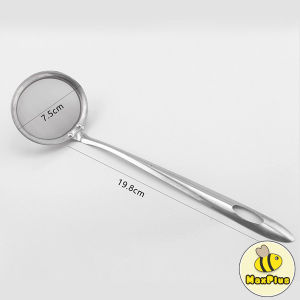 MaxPlus Kitchen Stainless Steel Mesh Spoon Sifter Sieve Filter Kitchenware Cooking Skimmer Strainer S/M/L
