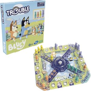 Trouble Bluey Edition Game | Family Board Games| 2-4 Players | Ages 5+