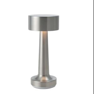 LED Rechargeable Light Aluminum Alloy Table Lamp Indoor USB Charging Bar Touch Control Sensor Wireless Night Three Light-Color Adjust Brightness