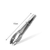 7-16Inches Anti-scald Plastic Handled Stainless Steel Food Tongs BBQ Tongs Multifunctional Kitchen Tools Salad Bread Tongs Baking Steak Tongs Kitchen Utensils