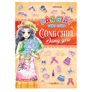 Sách Bóc Hình Dán Trang Phục Váy Áo Công Chúa - Sticker Giấy Dán (lẻ tuỳ chọn) Minh Long