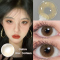 【0.00~-6.00】Magister Contact Lens Roze/Nude Brown Natural 14mm Contacts Lens 2Pcs/Box 6 Months Use Original Korea Lens  美瞳 Contact Lenses with Power. 