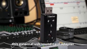 USB Sound Card 5.1/7.1 Cổng USB Ra Âm Thanh 3.5mm – Có Nút Chỉnh Âm Lượng Dùng Cho PC Laptop