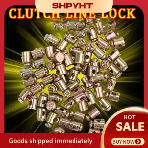 SHPYHT✨ 50 100pcs Cable Nipples Metal Clutch Brake Throttle Cable Ends For Lawn Mower Brake Line Throttle Cable Ends Repair Parts