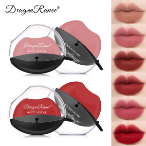 DragonRanee 1pcs Squeeze Into Makeup Lazy Lip Lipstick Matte Make Up Long Lasting Moisturizing Waterproof Nonstick Cup Lip Gloss
