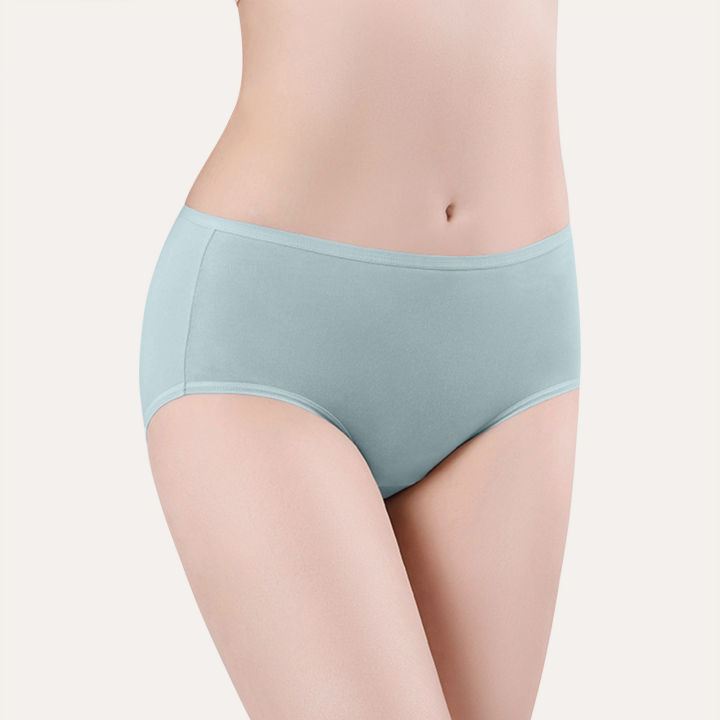 3/5Pcs%20Womens%20Cotton%20Knickers%20Low%20Waisted%20Ladies%20Underwear%20Full%20Briefs%20Plus%20Size%20M-XXL%20-%20Image%203