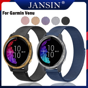 Garmin Venu Strap Magnetic Milanese band Garmin Venu Metal Bracelet Stainless Steel Strap