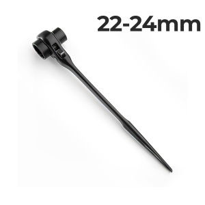 Kunci Ratchet Skafolding Dua Arah Uk13-32Mm Rachet Scafolding Torsi Torque Kombinasi Double - 6669
