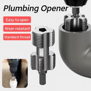 【Lowest Price】Integrated Precision Threading Drill Tool For PPR Water Pipe Internal Thread Opener PVC Pipe Threading Tool Water Pipe Tapping Tool For Plumbing And HVAC Systems Pipe Treader Threading Plastic Pipe Pvc Pipe Threader Internal External