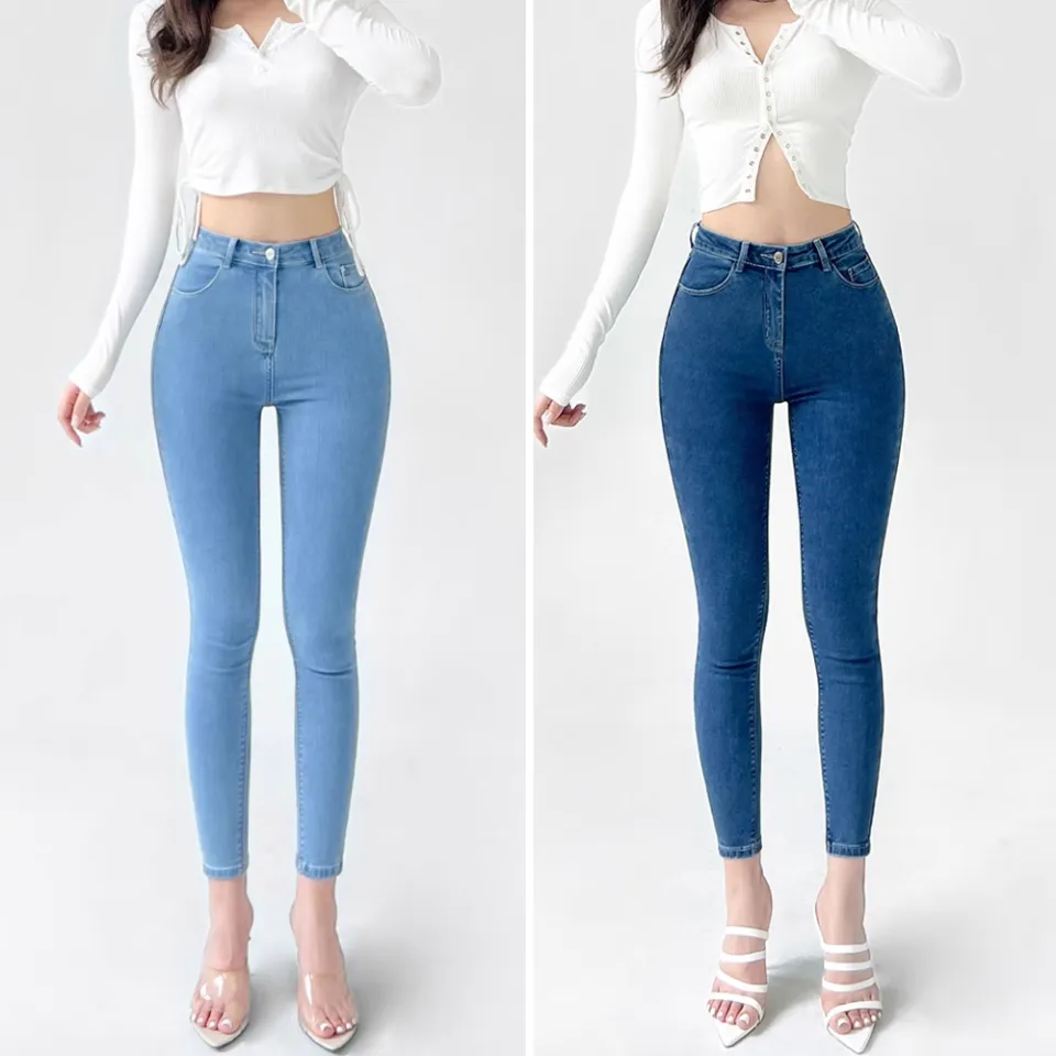 919 Jeans Korean High Waist Skinny Denim Jeans For Women Your