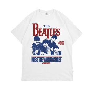 420Father X Otsky Kaos Pria The Beatles White X BL7041WL Cotton 24s
