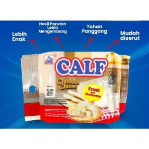 Calf cheddar cheese keju cheddar 200 gram