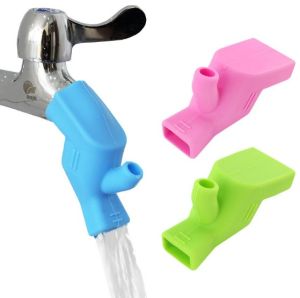 Device Sink Extender Silicone Sink Bath Tap Bathroom Kitchen Faucet Extender Children Wash Hand Rinse Mouth 硅胶水龙头延长器