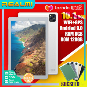 พร้อมส่ง ศูนย์ไทย Realmi แท็บเล็ต ipod1s แท็บเล็ตใส่ซิม โทรได้ ระบบ Android รองรับ4G แท็บเล็ต 10.1 นิ้ว android Tablets เมนูไทย แท็บเล็ตราคาถูก 5G/4G/3G tablet PC ค่าส่งฟรี แรม8GB รอม128GB หน้าจอ HD ขนาดใหญ่สองซิม แถมฟรี อะแดปเตอร์และสายชาร์จ