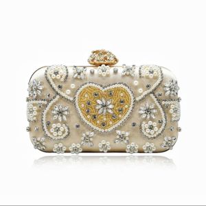 Waiwai Tas Pesta Wanita Dompet Kondangan Seserahan Party Bag Selempang Unik Mewah Berkilau 18104