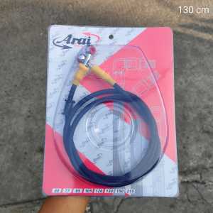 SELANG REM KABEL SELANG REM DEPAN ARAI MODEL SERAT UKURAN 130CM UNIVERSAL PNP CRF KLX DTRACKER WR155 CBR VXION SATRIA FU VARIO XMAX NMAX DLL
