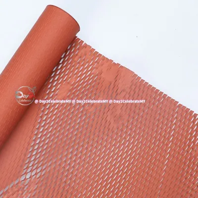 HoneyComb Paper 50cmx10YARDS Flower Wrapping Paper DIY Kraft Paper Bouquet Gift Florist Wrapper