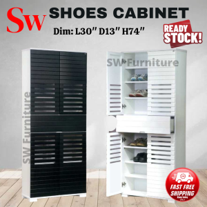 MODERN SHOES CABINET WITH DRAWER (Fully Assembled)
