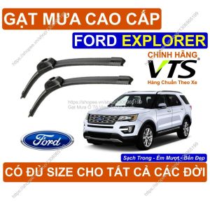 Gạt Mưa Kính Lái Cao Cấp Ford Explorer Cặp G.ạt Mưa Kính Lái Ford Explorer Có Đ.ủ Size Cho Các Đời Xe Ford Explorer
