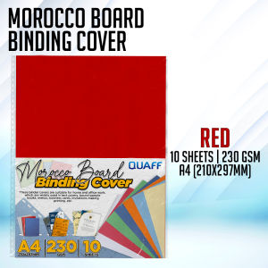 iPrintph QUAFF Morocco Board Binding Cover 230GSM 10Sheets