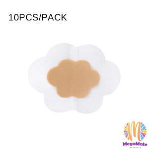 MegaMate 10Pcs/pack สติกเกอร์เจล ป้องกันอาการการกัดของรองเท้า สําหรับติดเท้า นุ่มสบาย ไม่ทำร้ายผิว heel stickers