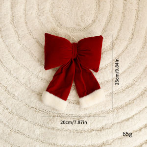 Bbdd tuần lộc giáng sinh Bộ đồ trang trí với gạc long lanh và khuôn mặt tươi cười cho trang trí cây lễ hội