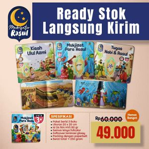 MAKRIFATUR RASUL BUKU MENGENAL PARA RASUL ULUL AZMI KISAH PARA RASUL NABI DAHSYATNYA MUKJIZAT 25 NABI