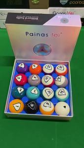 12A Pinasfei รุ่นเพชร คริสตัล ทีวี บิลเลียด 572 ขนาดใหญ่ สไตล์จีน สีดำ แปดลูกบิลเลียด สไตล์อเมริกัน 16 สี