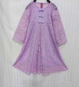 WELXIN dress sepita kids 7-10 tahun/dres brokat anak perempuan terbaru kekinian/dres kondangan/dress pesta/fashion dres anak perempuan/gamis anak
