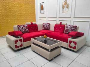 Sofa sudut minimalis grand / kursi sofa model sudut terbaru