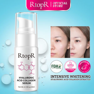 RtopR Hyaluronic Acid Collagen Face Serum Acne Treatment Anti-Wrinkle Skin Care Essence Whitening Facial Serum 20ml