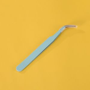 LD-K184 Pinset Bulu Mata Eyelash Extension Pinset Bengkok Serbaguna / Tweezer Lurus Pinset Lengkung