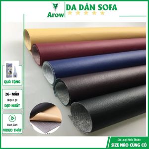 Da dán ghế sofa da pu tự dính bọc ghế Sofabọc SofaSofa bọc ghế ô tô kích thước 70*100cm