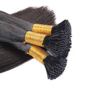 Straight I Tip Hair Extensions 100% Human Hair Extensions Remy Hair Brown Blonde Pure Color 50G/100pc 16 18 20 22 24 Inch
