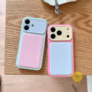 For iPhone 16 Pro Max Case TPU Color Match Polka Dot Color Match Polka Dot Phone Case For iPhone 15 Cover 手机壳 Aesthetic Korean Cute