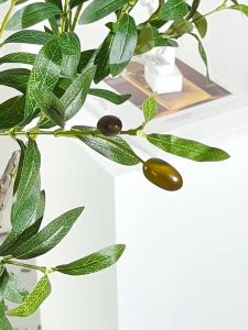 90cm/120cm/150cm Pokok zaitun/Artificial Plant/Artificial Olive Tree Home Office Living Room Decoration 人造植物 橄榄树