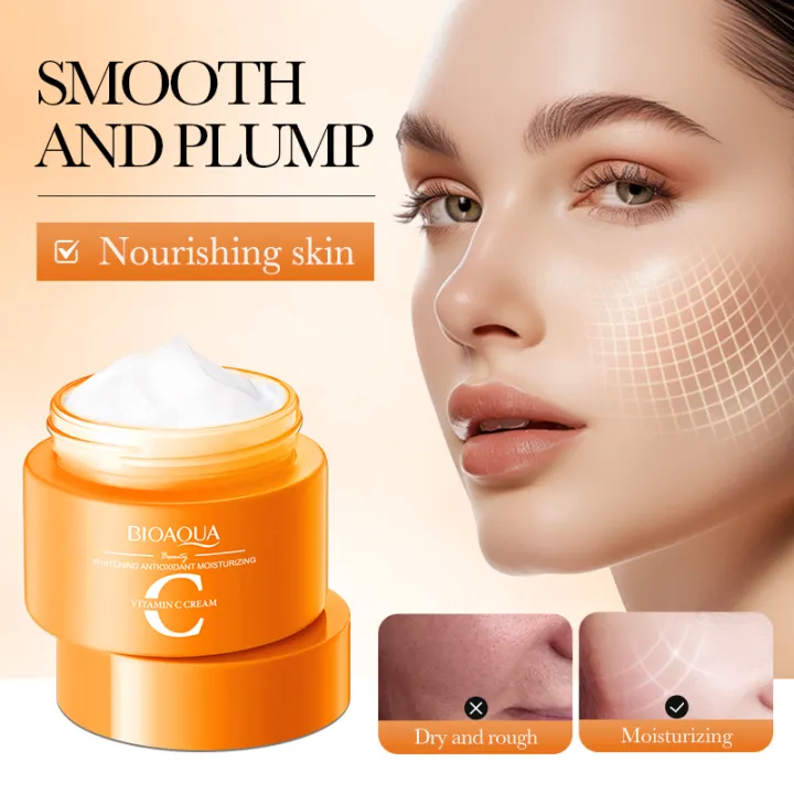 BIOAQUA%20Vitamin%20C%20Cream%20Whitening%20Antioxidant%20Moist%20Brighten%20Skin%20Face%20Cream%2060g%20-%20Image%202