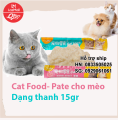 Pate 15gr pate cho mèo con và mèo lớn. 