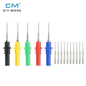 Diymore năm Màu Ô tô xét nghiệm chẩn đoán đầu dò kim xỏ lỗ khuyên đầu dò máy hiện sóng Bộ phù hiệu dụng cụ sửa chữa ô tô phụ kiện