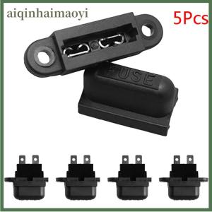 aiqinhaimaoyi 5pcs 30A Amp Auto blade standard fuse holder box for car boat truck with cover