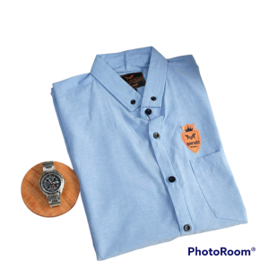 Kemeja Polos Lengan Pendek Pria Cowok Hitam Korea Distro 2022 HEM Kasual Premium Murah Terlaris TOYOBO BISA COD