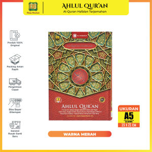 Al Quran Terjemahan Alquran Lengkap Tajwid Warna 30 Juz Ahlul Quran Ukuran A5