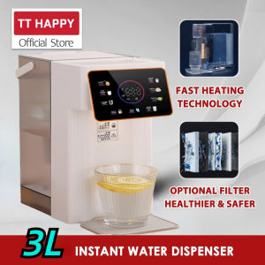 [Ready Stock] 即热式饮水机 3L Instant Hot Water Dispenser Instant Hot Water Dispenser Home Desktop Water Dispenser Mini Portable Tea Making Bar One-button Intelligent Speed Heating 4-stage Water Temperature Electric Kettle Recommended By The Store Manager